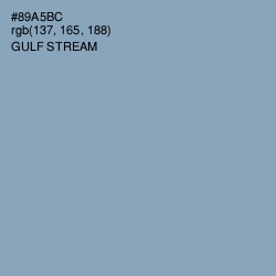 #89A5BC - Gulf Stream Color Image